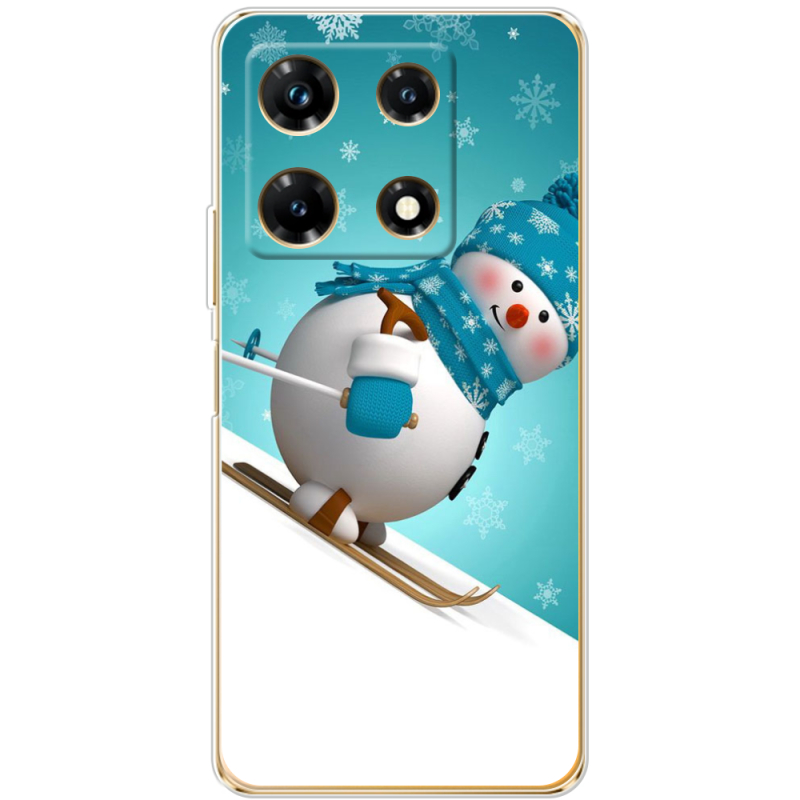 Чехол BoxFace Infinix Note 30 Pro 4G Skier Snowman