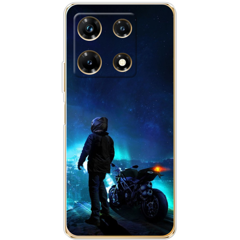 Чехол BoxFace Infinix Note 30 Pro 4G Motorcyclist