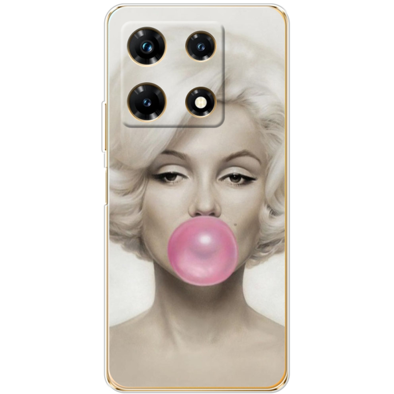 Чехол BoxFace Infinix Note 30 Pro 4G Marilyn Monroe Bubble Gum