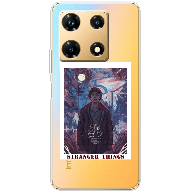 Прозрачный чехол BoxFace Infinix Note 30 Pro 4G Stranger Things