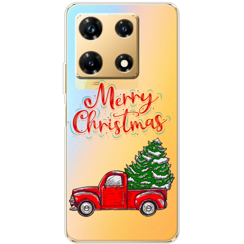 Прозрачный чехол BoxFace Infinix Note 30 Pro 4G Holiday Car