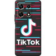 Черный чехол BoxFace Infinix Note 30 Pro 4G Tik Tok