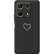 Черный чехол BoxFace Infinix Note 30 Pro 4G My Heart