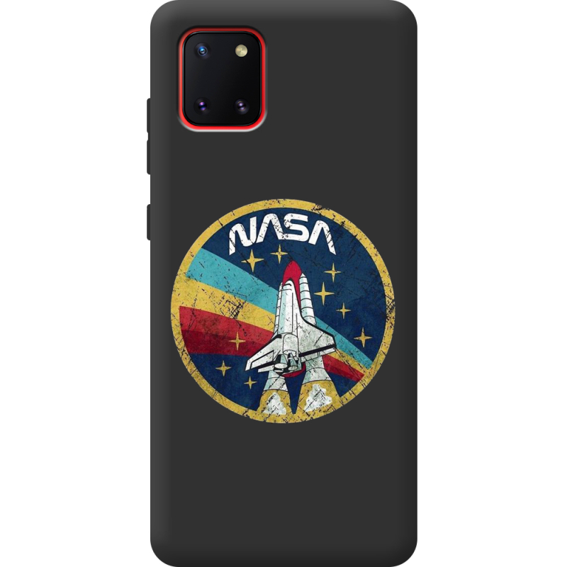 Черный чехол BoxFace Samsung N770 Galaxy Note 10 Lite NASA