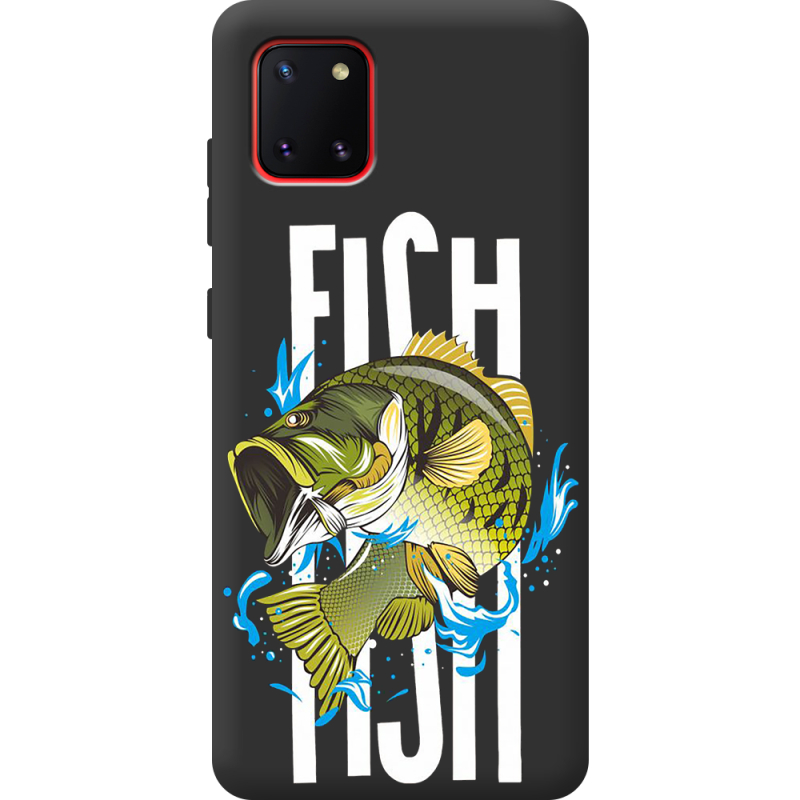 Черный чехол BoxFace Samsung N770 Galaxy Note 10 Lite Fish