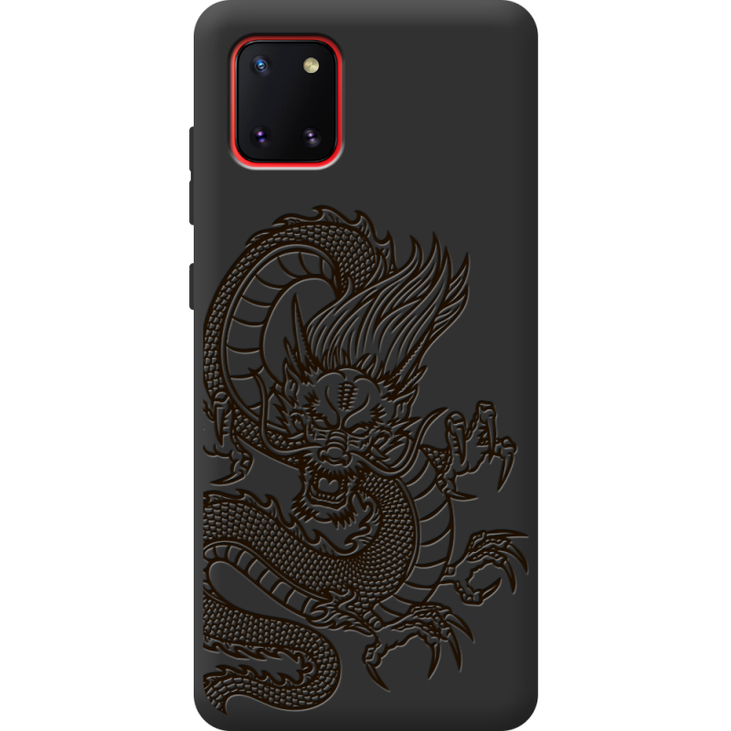 Черный чехол BoxFace Samsung N770 Galaxy Note 10 Lite Chinese Dragon