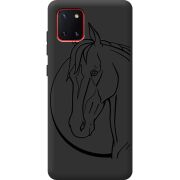 Черный чехол BoxFace Samsung N770 Galaxy Note 10 Lite Horse