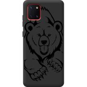 Черный чехол BoxFace Samsung N770 Galaxy Note 10 Lite Grizzly Bear