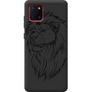 Черный чехол BoxFace Samsung N770 Galaxy Note 10 Lite Lion