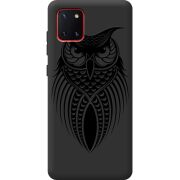 Черный чехол BoxFace Samsung N770 Galaxy Note 10 Lite Owl