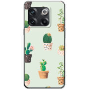 Чехол BoxFace OnePlus 10T L-green Cacti