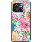 Чехол BoxFace OnePlus 10T Birds in Flowers