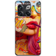 Чехол BoxFace OnePlus 10T Yellow Girl Pop Art