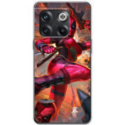 Чехол BoxFace OnePlus 10T Woman Deadpool