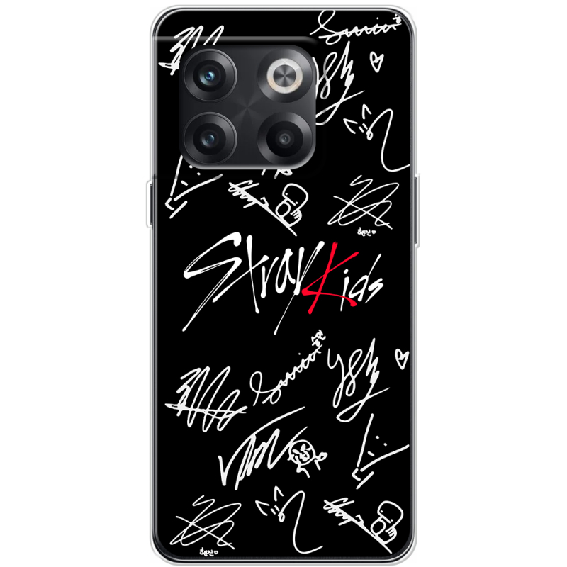 Чехол BoxFace OnePlus 10T Stray Kids автограф