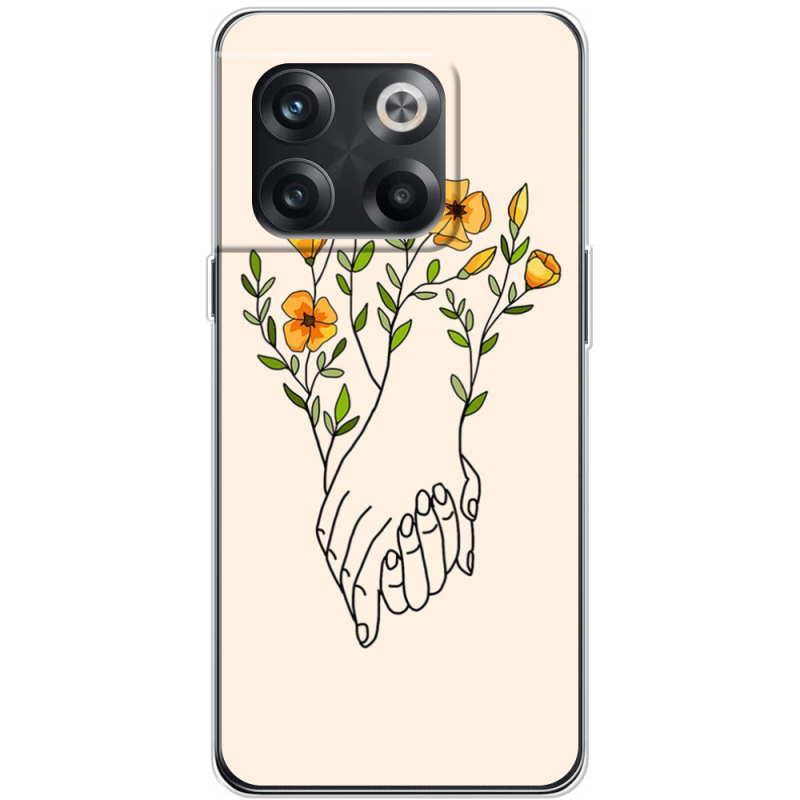 Чехол BoxFace OnePlus 10T Flower Hands