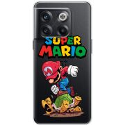 Прозрачный чехол BoxFace OnePlus 10T Super Mario