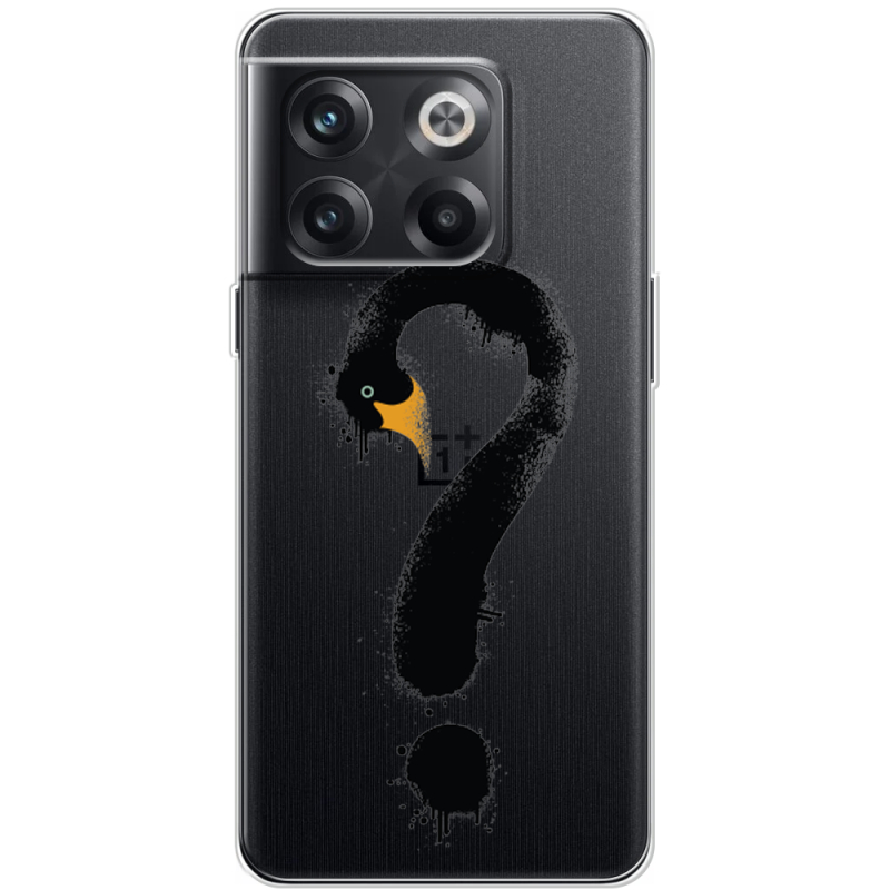Прозрачный чехол BoxFace OnePlus 10T Swan question