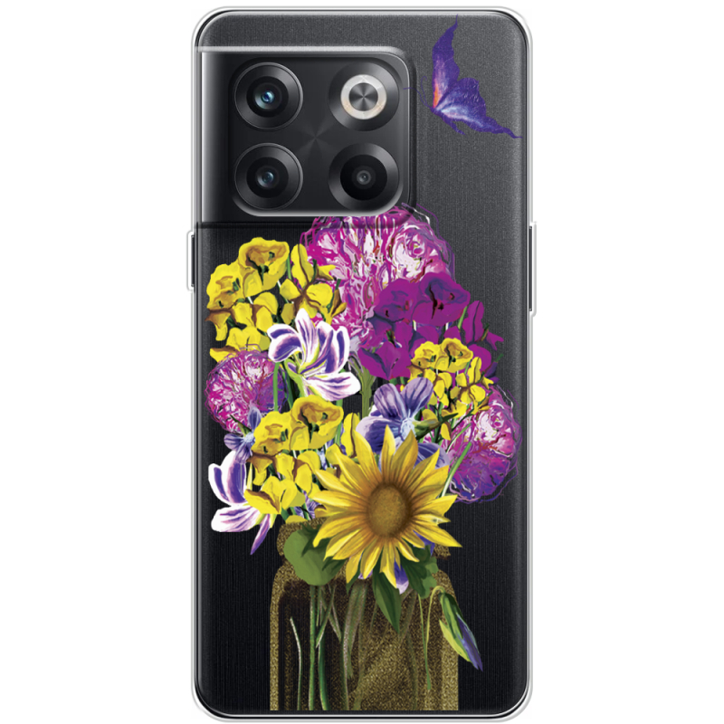 Прозрачный чехол BoxFace OnePlus 10T My Bouquet