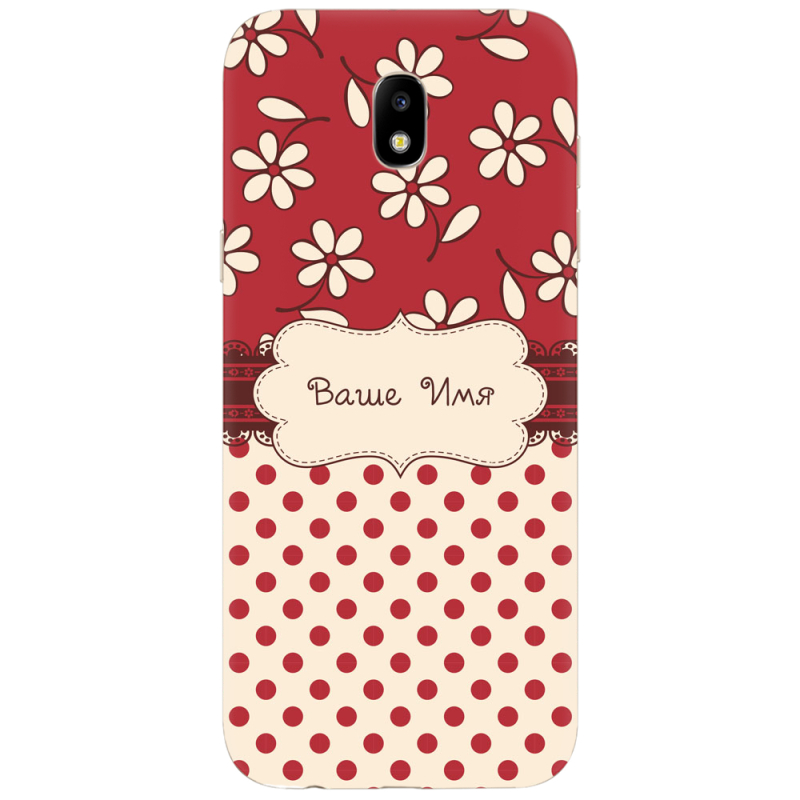 Чехол Uprint Samsung J530 Galaxy J5 (2017) Именной Polka Dots