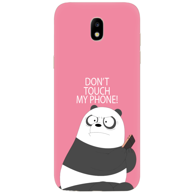 Чехол Uprint Samsung J530 Galaxy J5 (2017) Dont Touch My Phone Panda