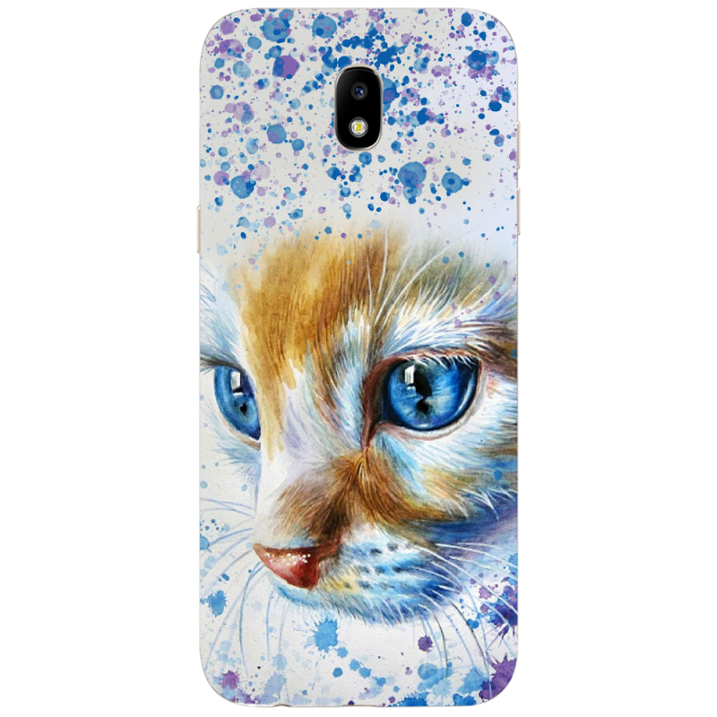 Чехол Uprint Samsung J530 Galaxy J5 (2017) Голубоглазый Кот