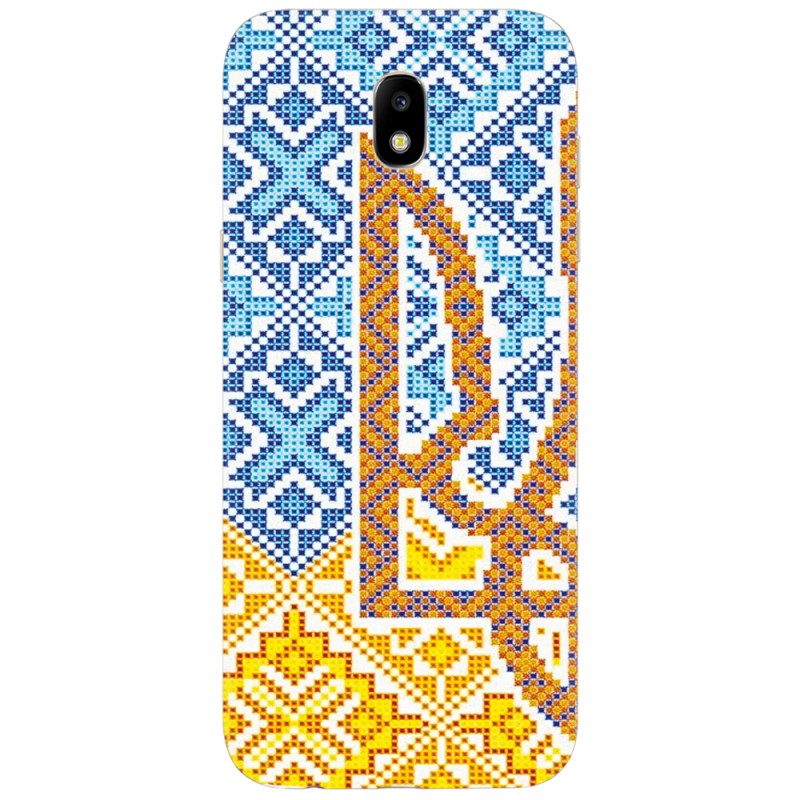 Чехол Uprint Samsung J530 Galaxy J5 (2017) Тризуб Вишивка