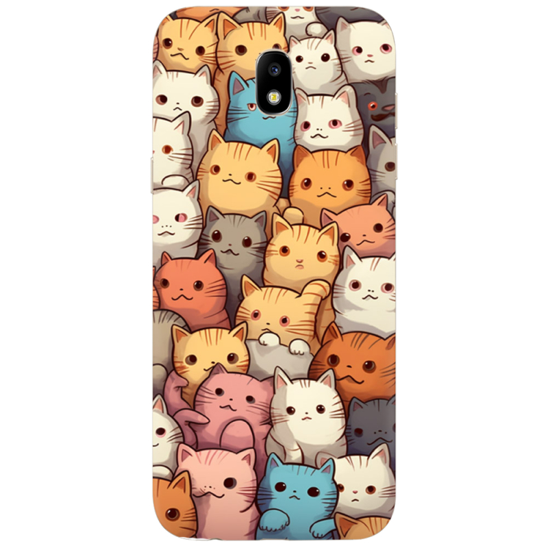 Чехол Uprint Samsung J530 Galaxy J5 (2017) Котики муркотики