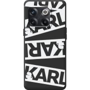 Черный чехол BoxFace OnePlus 10T White Karl