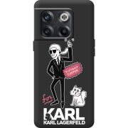 Черный чехол BoxFace OnePlus 10T For Karl