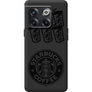 Черный чехол BoxFace OnePlus 10T Black Coffee