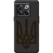 Черный чехол BoxFace OnePlus 10T Ukrainian Trident