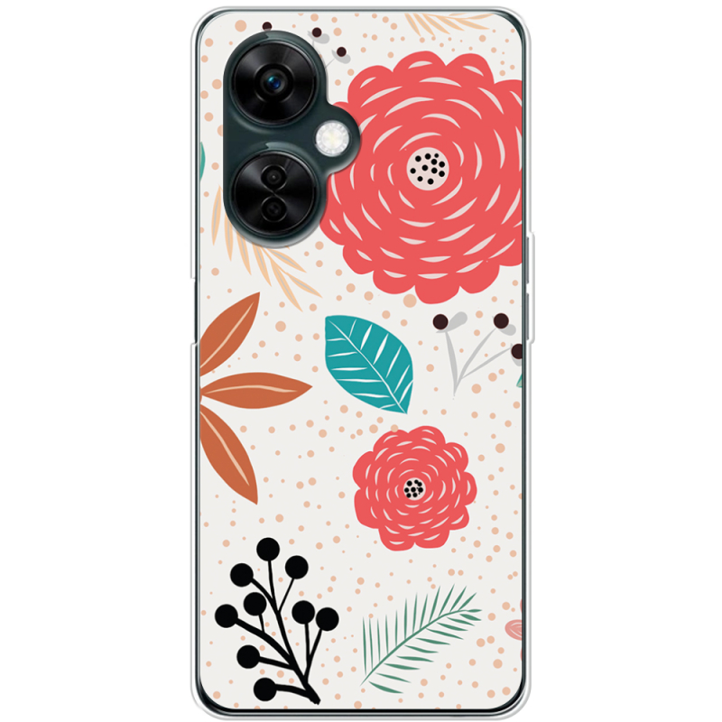 Чехол BoxFace OnePlus Nord CE 3 Lite Line Flowers