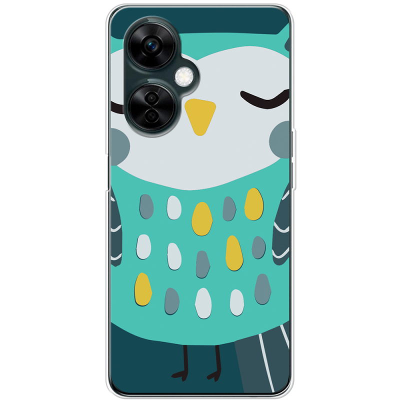 Чехол BoxFace OnePlus Nord CE 3 Lite Green Owl