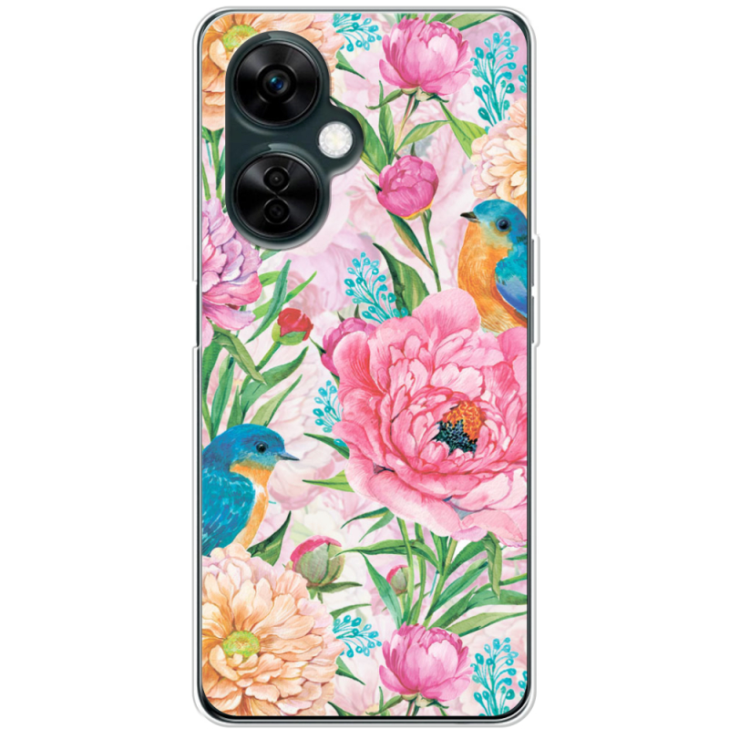 Чехол BoxFace OnePlus Nord CE 3 Lite Birds in Flowers