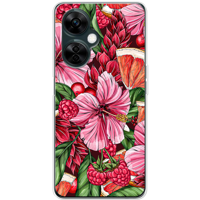 Чехол BoxFace OnePlus Nord CE 3 Lite Tropical Flowers