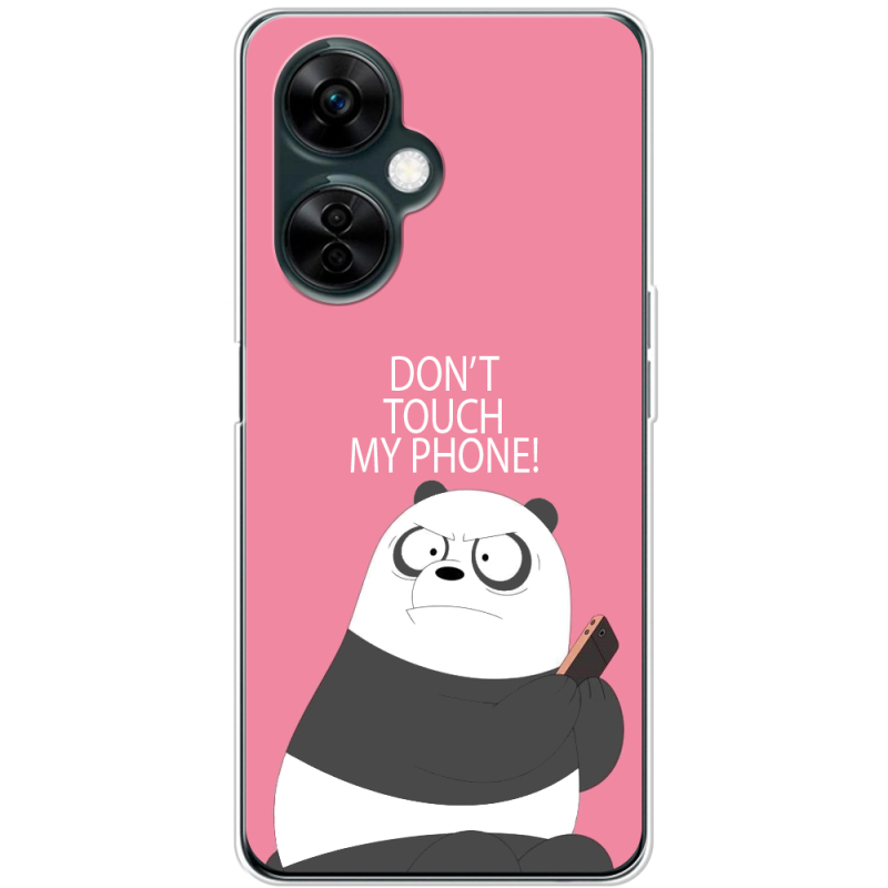 Чехол BoxFace OnePlus Nord CE 3 Lite Dont Touch My Phone Panda