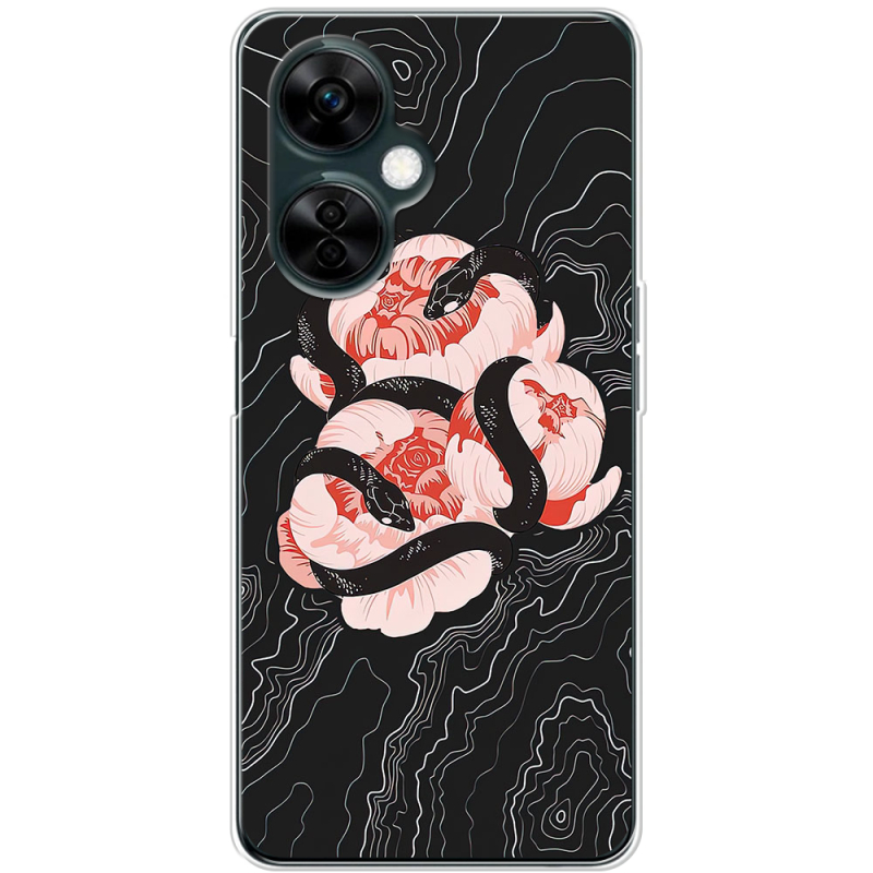 Чехол BoxFace OnePlus Nord CE 3 Lite Snake Rose