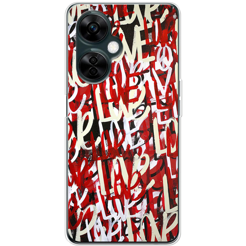 Чехол BoxFace OnePlus Nord CE 3 Lite Love Graffiti