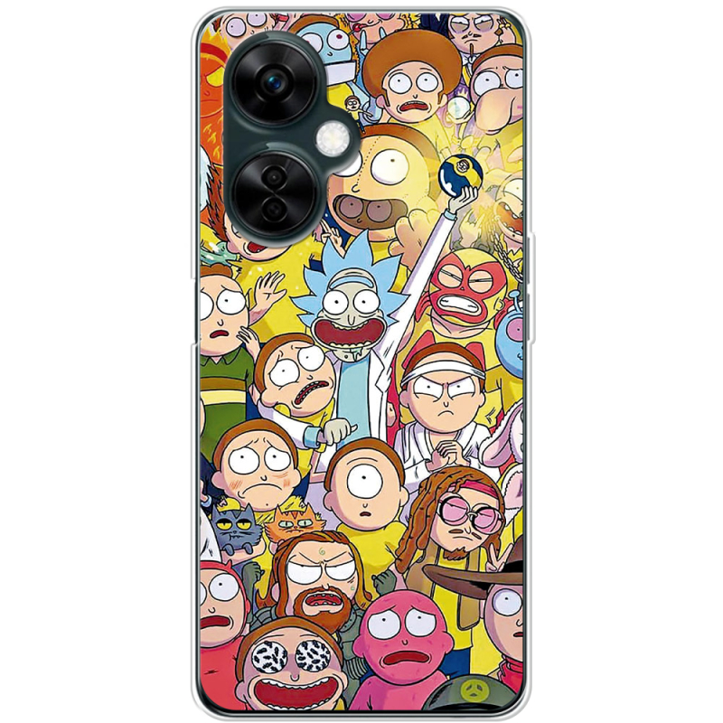 Чехол BoxFace OnePlus Nord CE 3 Lite Rick and Morty