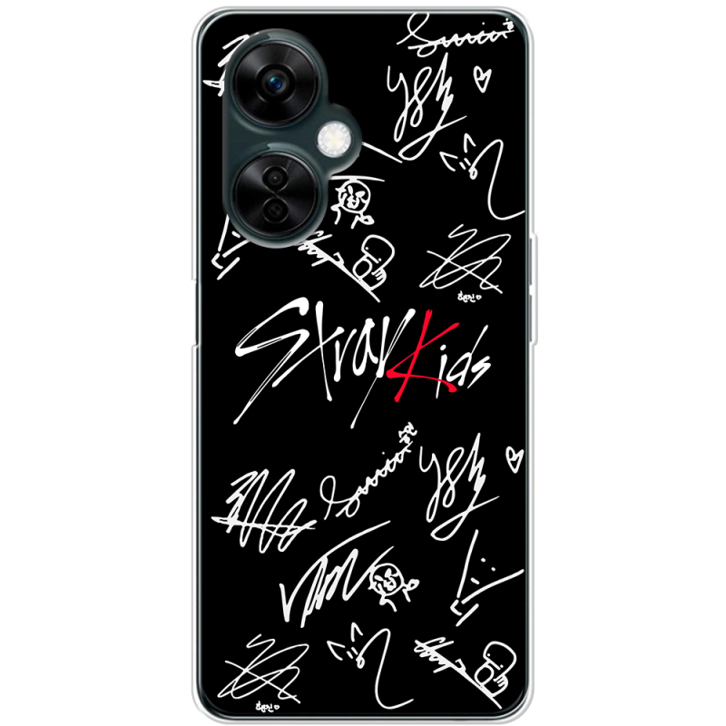 Чехол BoxFace OnePlus Nord CE 3 Lite Stray Kids автограф