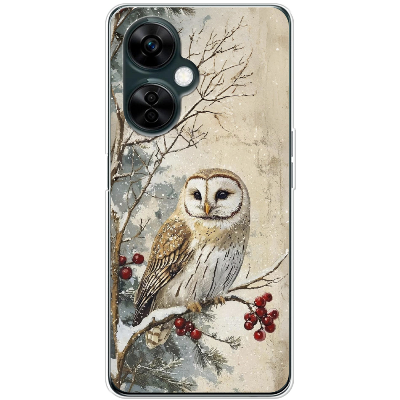Чехол BoxFace OnePlus Nord CE 3 Lite Christmas Owl