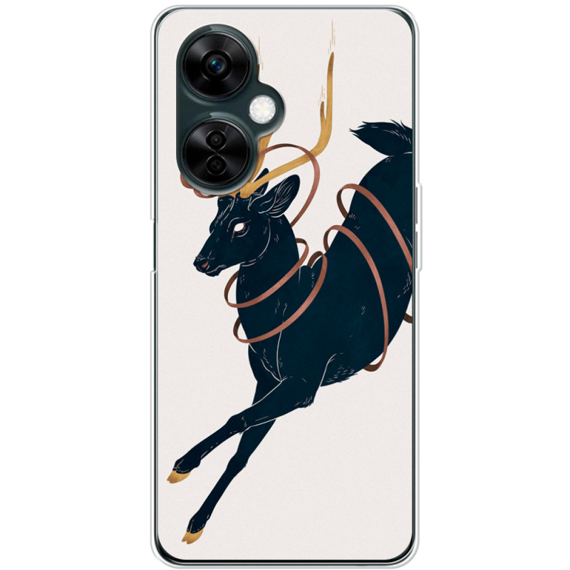 Чехол BoxFace OnePlus Nord CE 3 Lite Black Deer