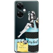 Прозрачный чехол BoxFace OnePlus Nord CE 3 Lite City Girl