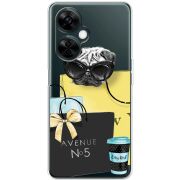 Прозрачный чехол BoxFace OnePlus Nord CE 3 Lite Fashion Pug