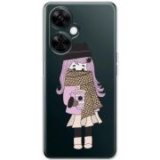 Прозрачный чехол BoxFace OnePlus Nord CE 3 Lite Winter Morning Girl