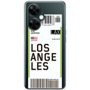 Прозрачный чехол BoxFace OnePlus Nord CE 3 Lite Ticket Los Angeles