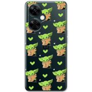 Прозрачный чехол BoxFace OnePlus Nord CE 3 Lite Pattern Baby Yoda