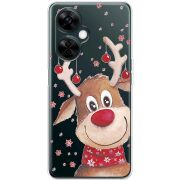 Прозрачный чехол BoxFace OnePlus Nord CE 3 Lite Winter Deer