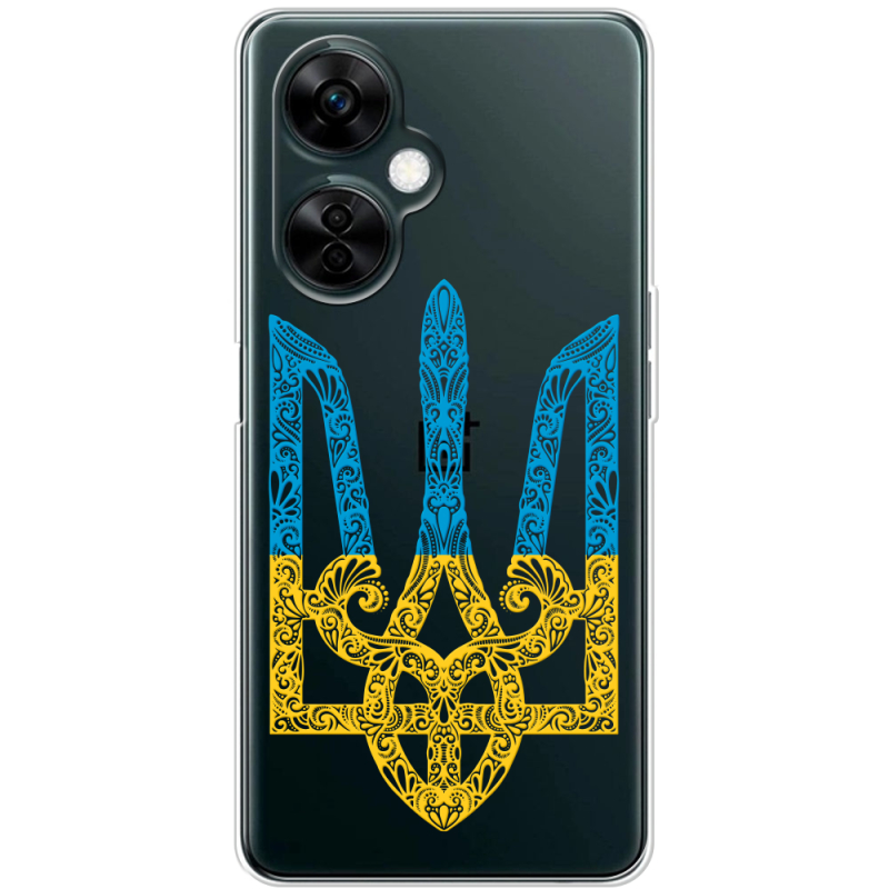 Прозрачный чехол BoxFace OnePlus Nord CE 3 Lite Gold Trident